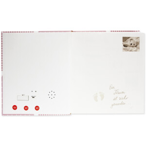 Album sonore pour bébés Sweetheart rose