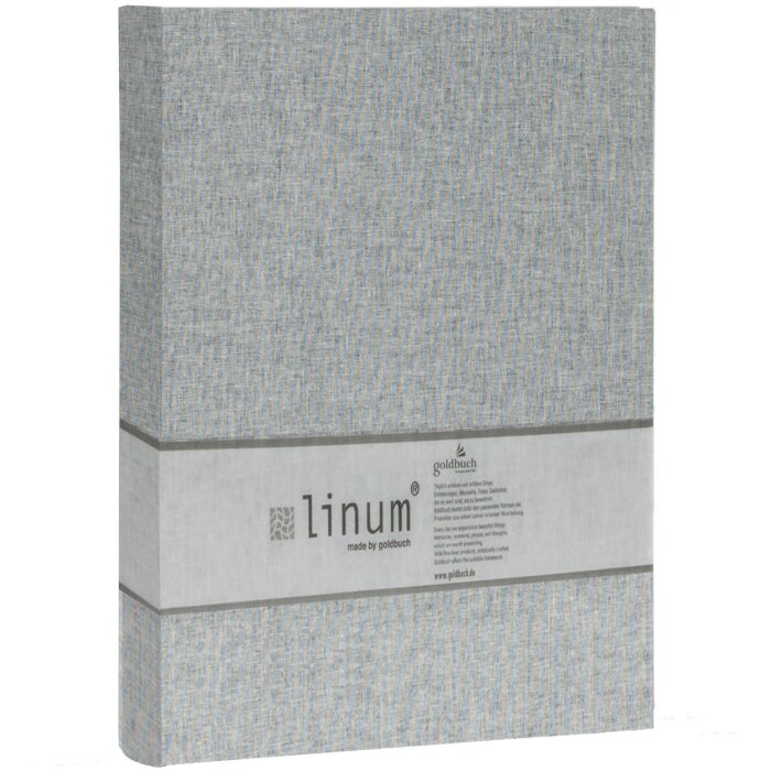 Goldbuch album à pochettes Linum gris 300 photos 10x15 cm