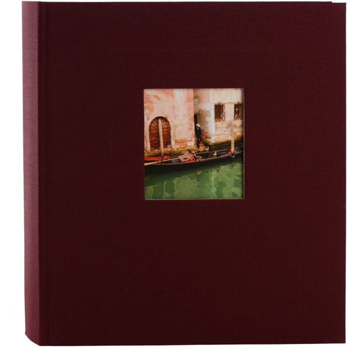 Goldbuch Album photo Bella Vista bordeaux 30x31 cm 60 pages blanches