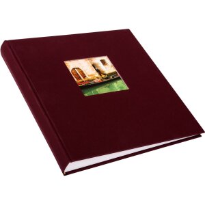 Goldbuch Album photo Bella Vista bordeaux 30x31 cm 60 pages blanches