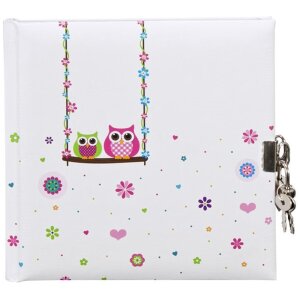 Goldbook Journal EULE 16,5x16,5 cm 96 pages blanches