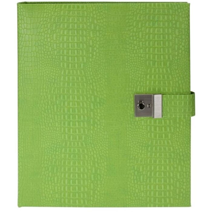 Porte-documents CROCO vert pomme