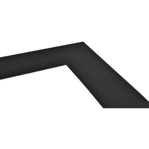 Passe-partout prêt à lemploi 50x70 cm pour 30x45 cm noir