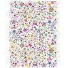 10 feuilles de papier A4 imprimé recto verso DIN A4 multicolore - Liberty