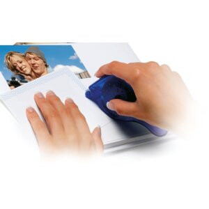 Distributeur de colle HERMA TRANSFER bleu (repositionnable)