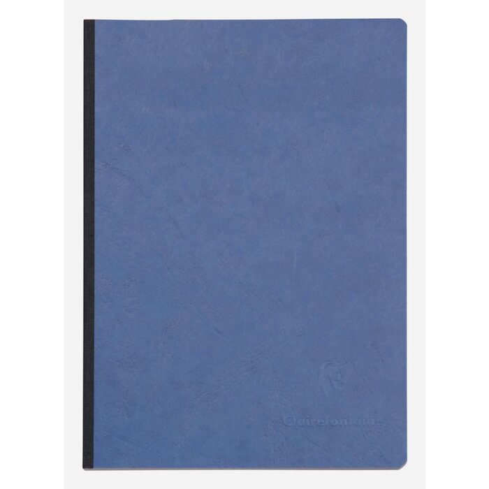 Cahier A5 toile Age Bag quadrillé 96 feuilles bleu