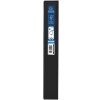 Classeur à anneaux en PP solide 2,3mm avec 4 anneaux 30mm en forme de D 49mm dos, 3 pochettes extérieures et 2 pochettes intérieures, Krea Cover, DIN A4 extra large noir