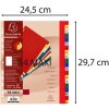 Répertoires en couleur en PP, 20 pièces, pour DIN A4+ - couleurs assorties