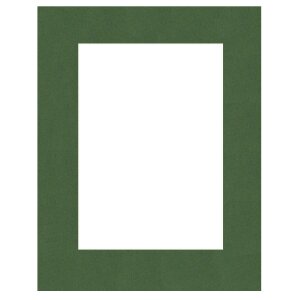 HNFD Passe-partout fini 10 x 15 cm sur 7 x 10 cm vert