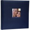 Album photo en lin Velina 31x31 cm bleu