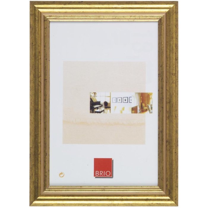 Ceanothe cadre en bois Circee 20x30 cm or