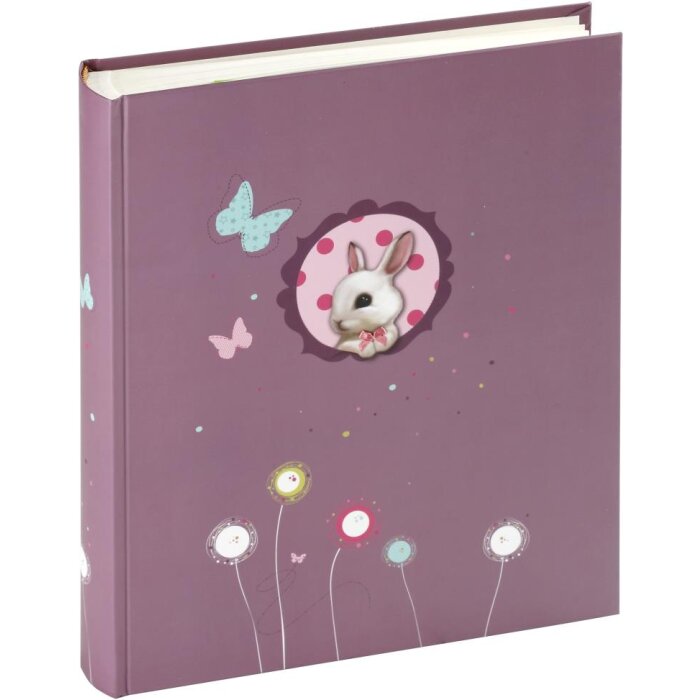 Album bébé Foxy violet 24x29 cm