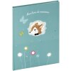 Foxy Journal de bébé bleu texte français format A4