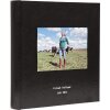 Album photo KOLARA noir avec votre photo + texte 30x30 cm 100 pages noires