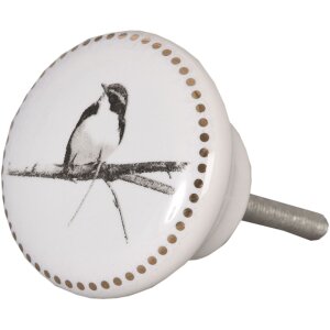 Clayre & Eef 62344 Bouton de porte Ø 4 cm...