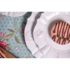6CE0271 Clayre Eef QUEEN OF BIRDS Assiette - naturelle