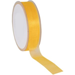 Ruban dorganza 50 mètres x25 mm jaune