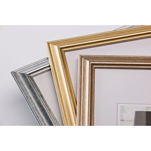 Walther Cadre photo Lounge argent 21x29,7 cm Cadre pour photos de diplômes DIN A4