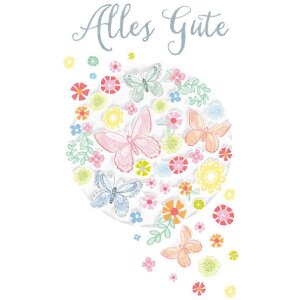 Artebene Carte danniversaire Joyeux anniversaire Fleurs