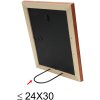 Cadre en bois S40C Deknudt 30x40 cm brun