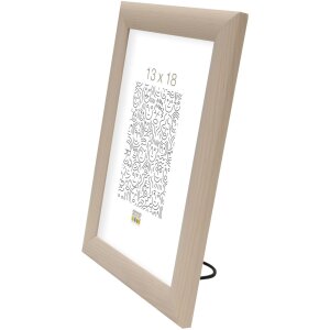 Cadre en bois S40C Deknudt 13x18 cm blanc