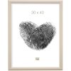 Cadre en bois S40C Deknudt 18x24 cm blanc
