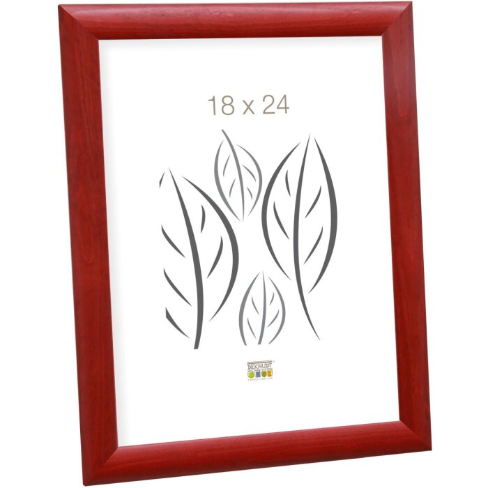 Cadre en bois S40C Deknudt 40x60 cm rouge