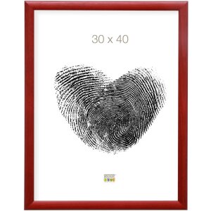 Cadre en bois S40C Deknudt 40x60 cm rouge