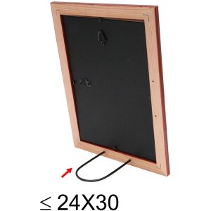Cadre en bois S40C Deknudt 40x60 cm rouge