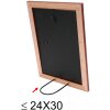 Cadre en bois S40C Deknudt 40x60 cm rouge
