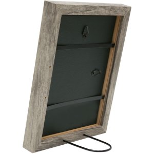 Cadre en bois S45R baguette de bloc 50x70 cm gris-beige
