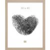 Cadre en bois S45R bloc 40x60 cm chêne