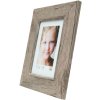 Cadre en bois S48SH 20x20 cm gris-beige