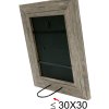 Cadre en bois S48SH 20x20 cm gris-beige