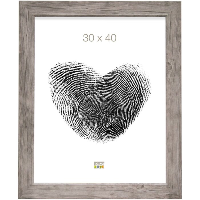 Cadre en bois S48SH 30x45 cm gris-beige