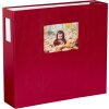HNFD Album photo XL LONA bordeaux 37,5x34 cm 168 pages blanches