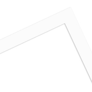 Cadre en bois Classic 50x70 cm verre normal blanc