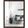 Cadre en bois Classic 50x70 cm verre miroir noyer