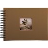 Henzo Album spirale Mika 21,5x16 cm assorti 50 pages noires