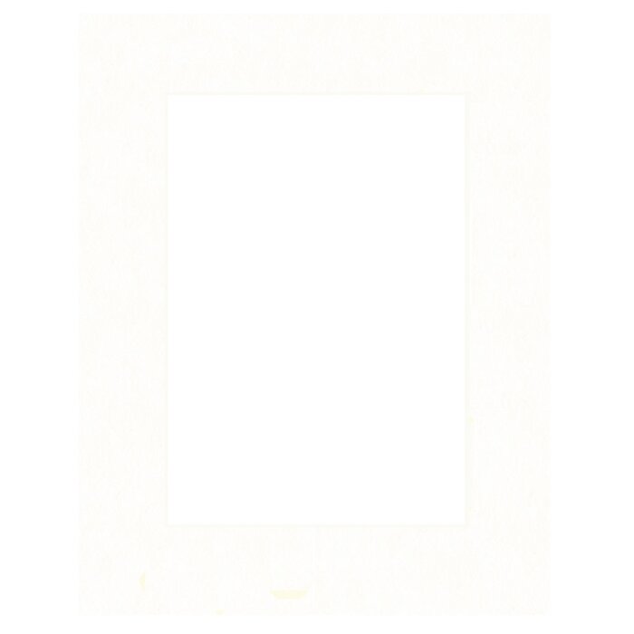 Passe-partout 20x20 cm - 10x10 cm Bianco Naturale