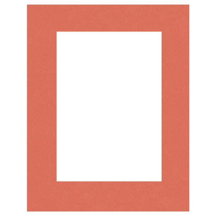 Passe-partout 20x20 cm - 13x13 cm Corallo