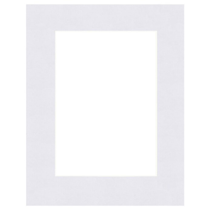 Passe-partout 20x25 cm - 13x18 cm Bianco Artico