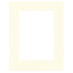 Passe-partout 20x30 cm - 13x18 cm Avorio Liscio