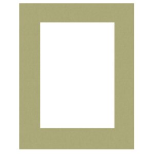 Passe-partout 21x29,7 cm - 13x18 cm Verde Alga