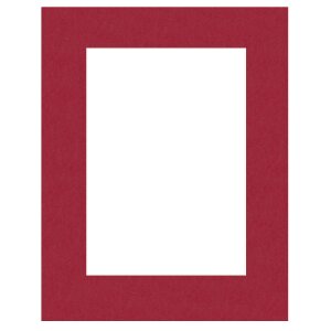 Passe-partout 21x29,7 cm - 13x18 cm Rosso Cardinale