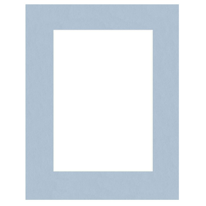 Passe-partout 24x30 cm - 18x24 cm Celeste