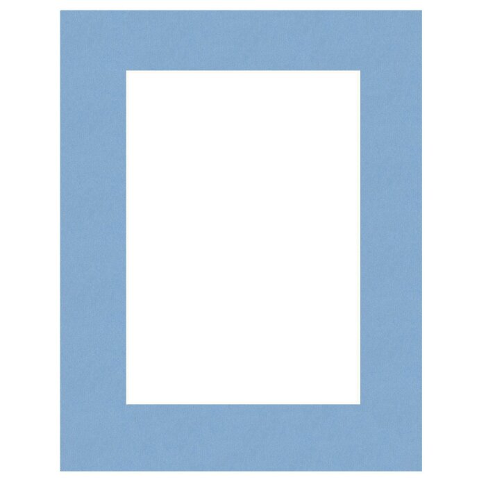 Passe-partout 30x30 cm - 18x18 cm Turchese