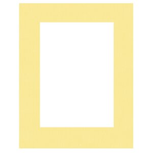 Passe-partout 30x30 cm - 18x18 cm Giallo