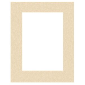 Passe-partout 30x30 cm - 18x18 cm Perg Avorio Antico
