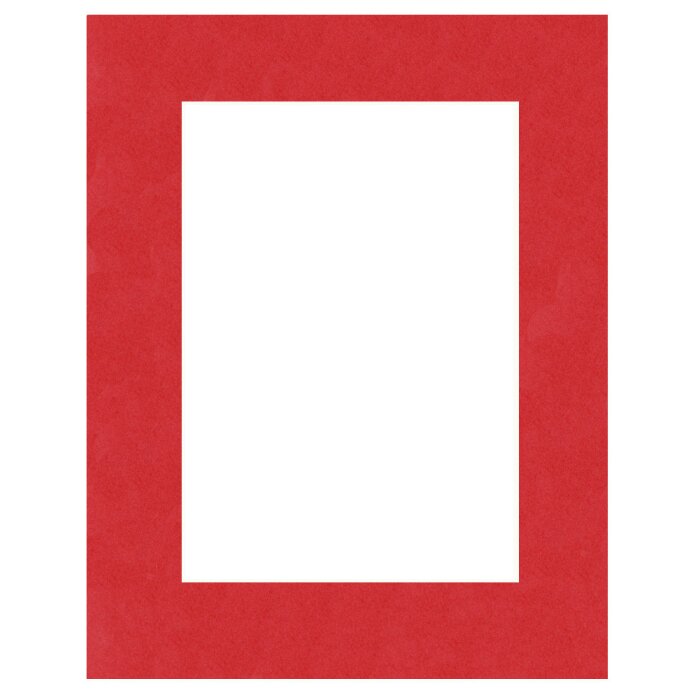 Passe-partout 30x40 cm - 18x24 cm Rosso Ciliegia